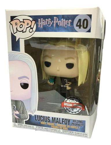 Funko Pop Harry Potter Lucius Malfoy  Exclusivo 40