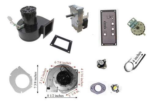 Sensor De Temperatura Alta/baja Calefactor Bosca Pellet Usa