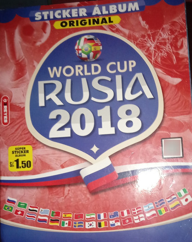 Álbum Mundial 2018 Sticker Álbum Original World Cup Rusia 