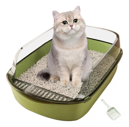 Arenero Gato Extension Anti Derrame Pala Caja Extra Grande