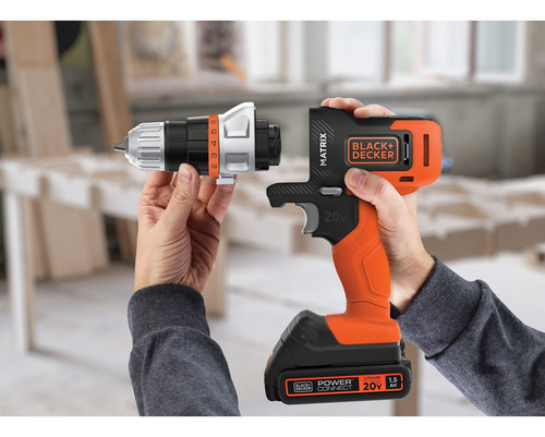 Imagen 7 de 10 de Herramienta Multipropósito 20v 6en1 Matrix Black+decker