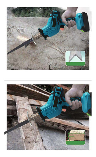 Sierra Eléctrica Recargable Para Madera Con Batería Makita D