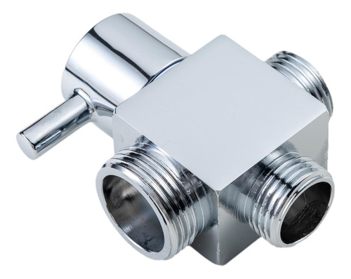 Accesorios De Válvula Desviadora De Cabezal De Ducha Plata