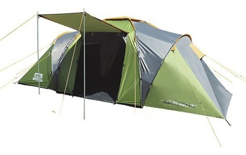 Carpa 6 Per Nature 3 Dormitorios Y Comedor Con Piso Waterdog