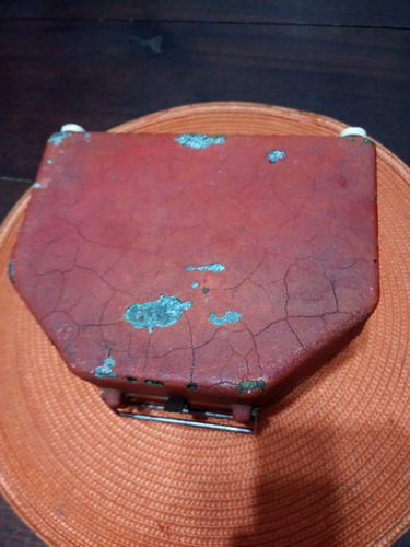 Antiguo Rudil De Viaje, Caja Original, Calentador Argentino (Usado)