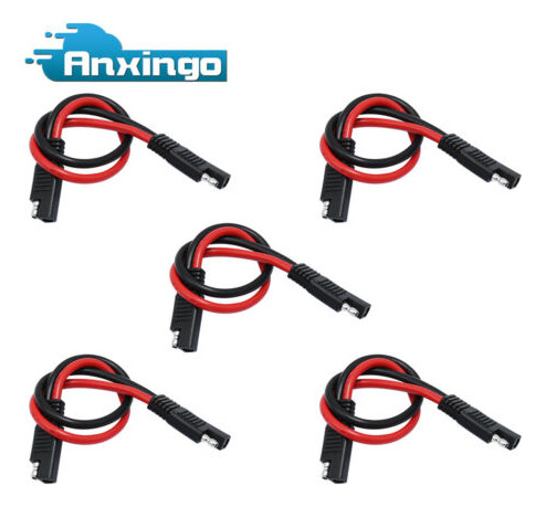 5 Pcs 2 Pin 12  10 Gauge Heavy Duty Quick Disconnect Pow Anx