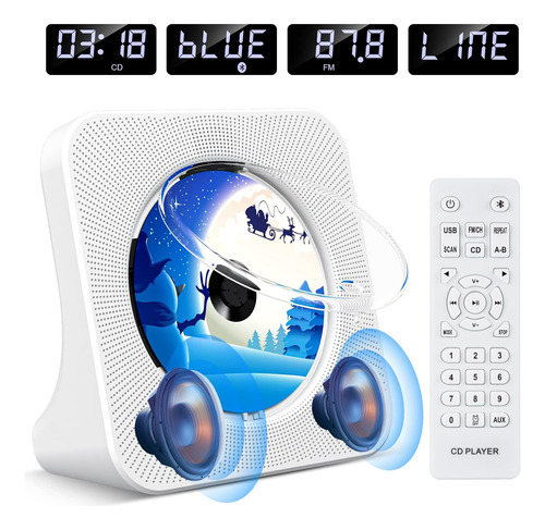Reproductor De Cd Desktop Reproductor De Cd Con Altavoces Re