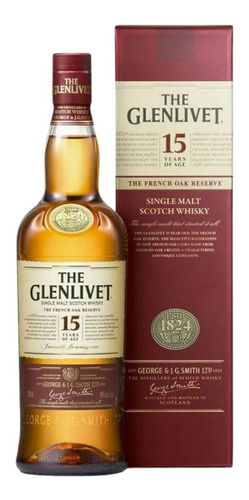 Imagen 1 de 10 de Whisky The Glenlivet 15 Años 700ml. - Envío Gratis!