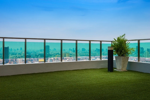 Pasto Artificial Sintetico Teknostep Cancun Terraza Jardin