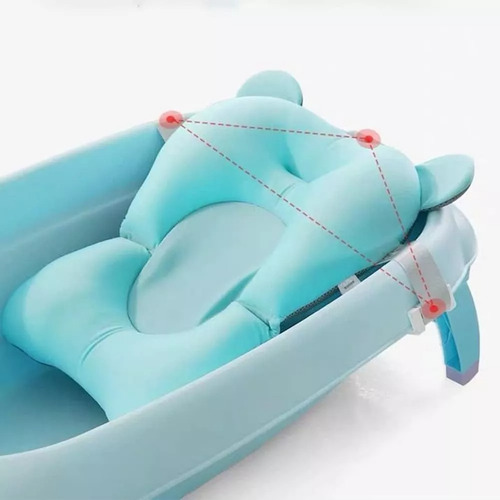 Colchón Baby Splash Baño Bebe Float - Tela Suave