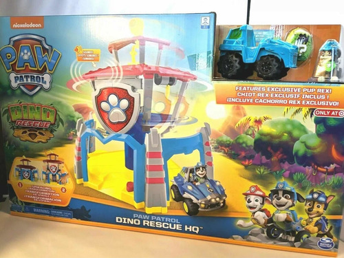 Imagen 10 de 10 de Paw Patrol Torre De Control Cuartel General Rex Y Sonidos