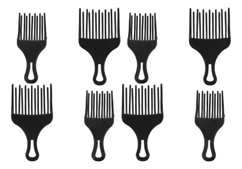 Peineta Para Desenredar El Pelo Rizado Con 8 Púas Afro