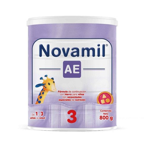 Novamil Ae Etapa 3 Fórmula Láctea 800 G