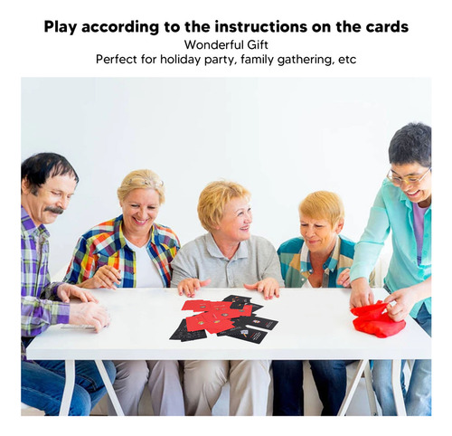 Juego De Cartas Portátil For Parejas, Fiesta Navideña, Dive