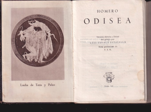 Odisea Homero Crisol Aguilar