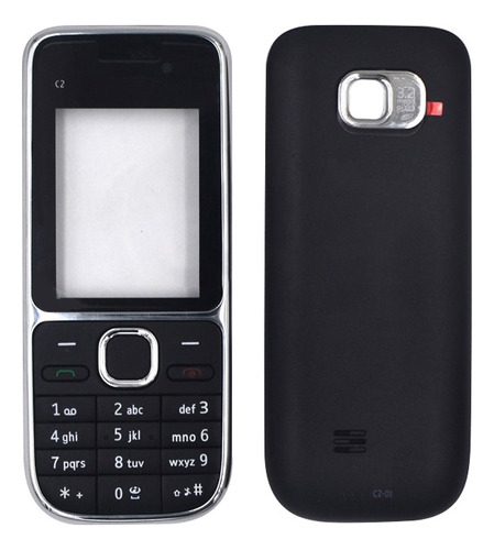 Carcasa Completa Negra Para Nokia C2-01