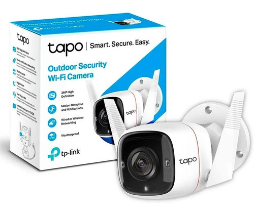 Imagen 4 de 5 de Camara Ip Exterior Tplink Tapo C310 Wifi/lan 3mp Microfono