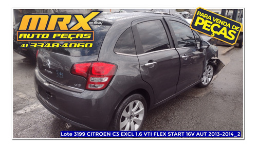 Sucata Citroen C3 Excl 1.6 Vti Flex Start 16v Aut 2014 Pecas