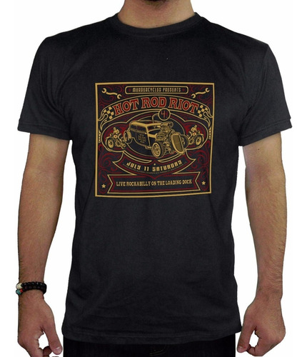 Remera Hombre  Hot Rod Inkpronta