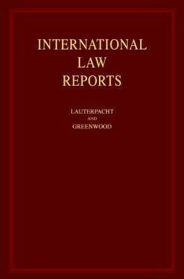 International Law Reports 160 Volume Hardback Set: Volume...