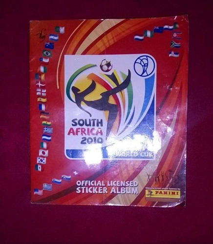 Álbum Mundial De Fútbol Sudafrica 2010 Vasio Sin Llenar