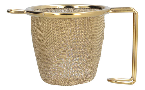 Colador De Té Con Mango De Filtro Infusor De Acero Inoxidabl