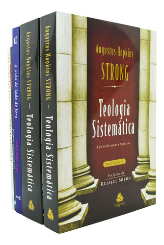 Combo Teologia Sistemática Strong + Escatologia + Filosofia, De Diversos Cooperadores. Editorial Diversas Editoras En Português