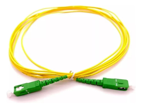 Cable Patchcord Fibra Optica Modem Internet Router 5mts