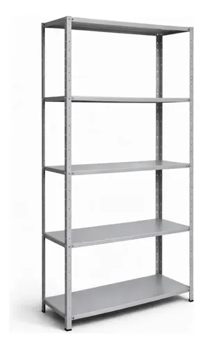 Estante Multiuso de Aço com 5 Bandejas Cinza 60x30 cm - R$ 119