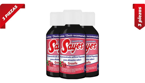 Concentrado Saborizante Sayes Sabor Grosella 120ml