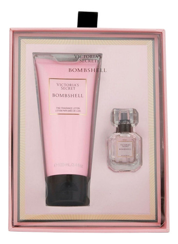 Set Regalo Crema Y Perfume Bombshell Victorias Secret