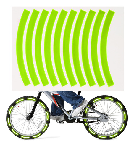 Pegatinas De Cinta Reflectante Para Bicicleta, Coche, Bicicl