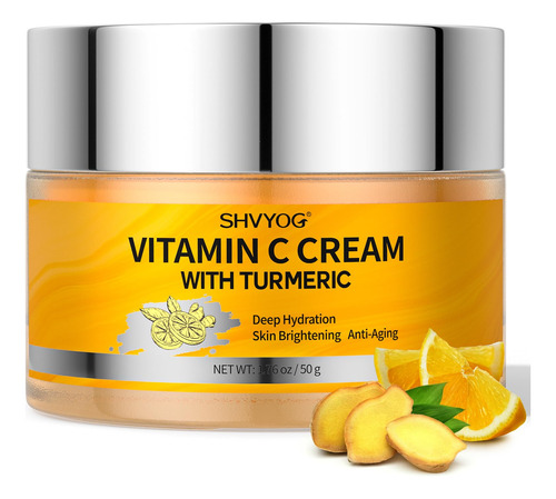 Hidratante Facial Con Vitamina C, Crema Facial Con Vitamina 