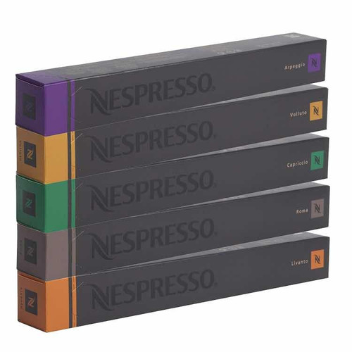 Oferta! 5 Cajas X10 Capsulas Nespresso Original Envio Gratis