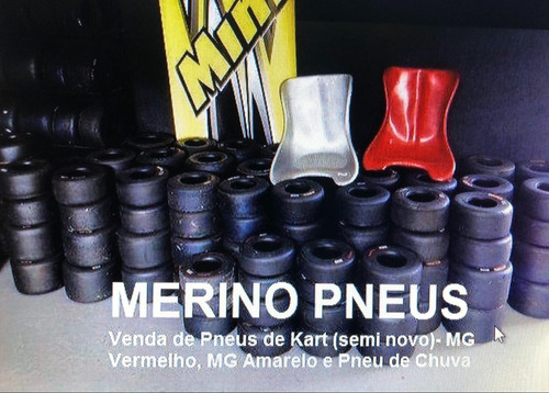 Kit De Pneus De Kart - Mg Chuva (Usado)