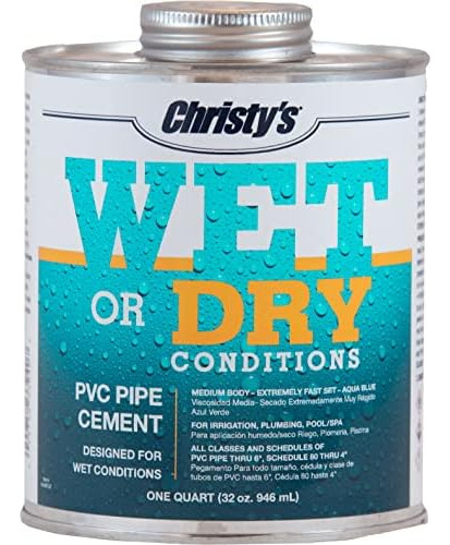 Wet Or Dry Conditions Pvc Cement - Medium Body, Extreme...