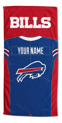 Toalla De Playa Personalizada De Buffalo Bills De Nfl, ...