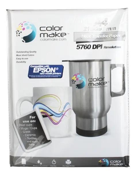 Papel Sublimacion Sublimar A4 Color Make 100 Hojas