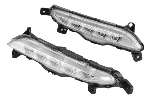 Luz Antiniebla Led Drl Para Hyundai, Par De Luces De Circula