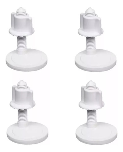 ..2 Pares De Tornillos De Plástico Para Tapa De Inodoro, Bis