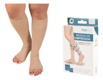 Comprar Nueva Media Beige De Compresión Mediclife 1 Par Talla M