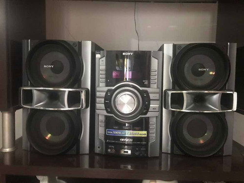 Imagen 3 de 4 de Equipo De Música Sony Modelo Mhc- Gt555