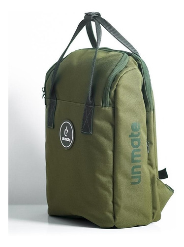 Mochila Matera + Mate Acero Inoxidable Un Mate - Militar