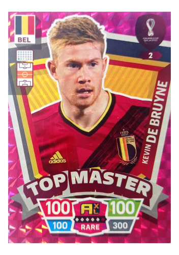 Carta Adrenalyn Xl De Bruyne Qatar 22 Top Master Made Italy