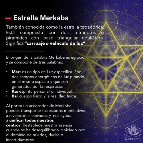 Collar Protector 7 Chakras Estrella Merkaba / Suerte