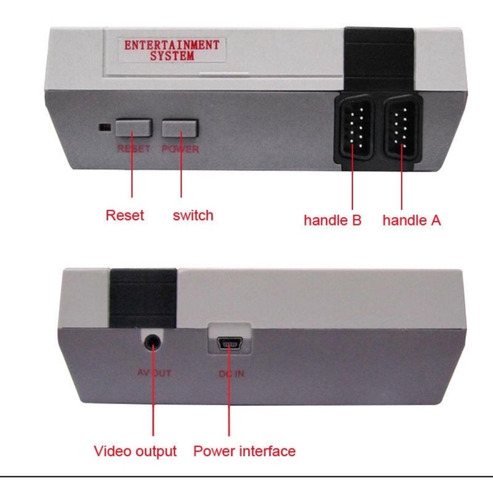 Consola Mini Retro Clasica 620 Videojuegos Entrega Inmediata