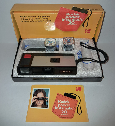 Camara Kodak Pocket Instamatic 20 Vintage (Usado)