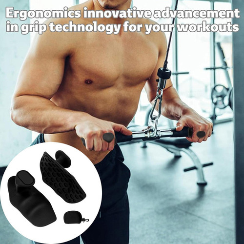 Fs 2 Empuñaduras De Gimnasio Para Negro