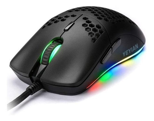 Imagen 2 de 2 de Mouse gamer YeYian Links Series 3000 negro
