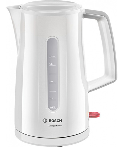 Hervidor De Agua Bosch Twk3a011 Compactclass 1,7 Lts Blanco